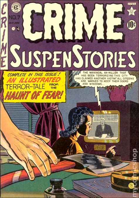 crime suspenstories 1950 55 e c comics comic books