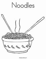 Noodle Twisty Mewarna Mee Ssr sketch template
