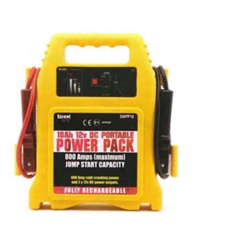ah  dc portable power pack batteries  battery equipment leisureshopdirect