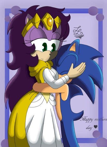 Sonic And Queen Aleena Happy Mother S Day By Lupitamota