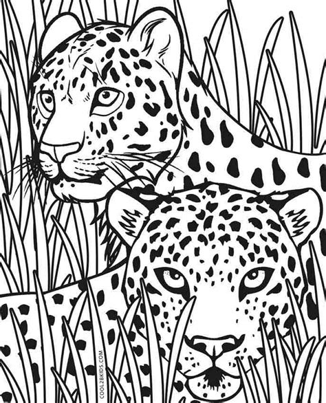 kleurplaten nl cheetah kleurplaat