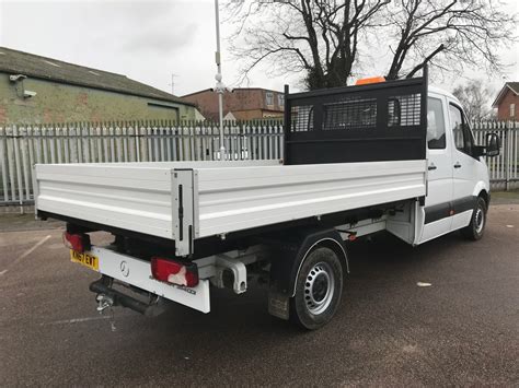 mercedes benz sprinter  crew cab tipper knewt van monster