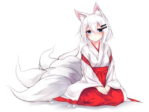 anime girl  wolf ears wallpapers wallpaper cave