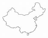 China Map Outline Coloring Shadow Clipart Drawing Line Blank Stock Vector Dreamstime Cliparts Pakistan Library Thumbs Mercator Projection Detailed Clip sketch template