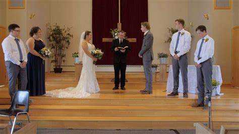 mennonite wedding video faith  family