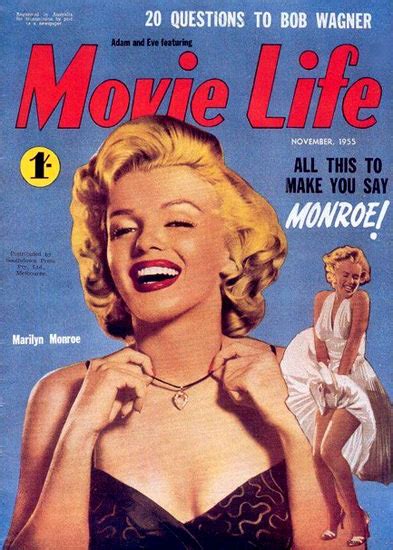 marilyn monroe movie life cover copyright 1955 mad men