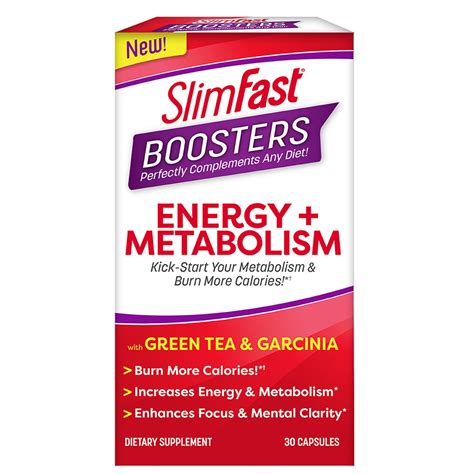 slimfast boosters energy metabolism  ct walmartcom