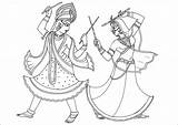 Navratri Dussehra Durga Diwali Familyholiday Festivals Getcolorings sketch template