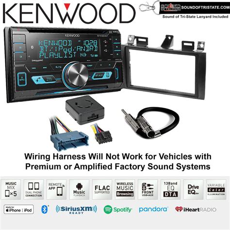 kenwood dpxbt cd receiver  bluetooth fits   cadillac deville   seville  sots