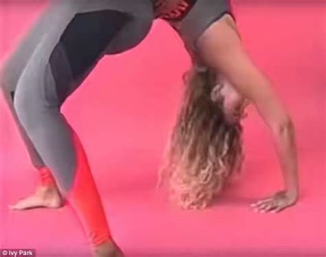 Beyonce Shows Off Her Flexibility As She Models Her Ivy