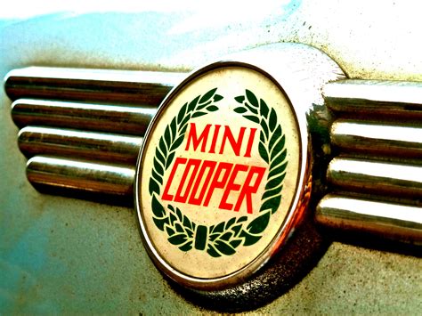 mini cooper logo wallpaper   wallpaperup