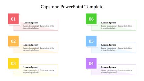 capstone project powerpoint templates  google