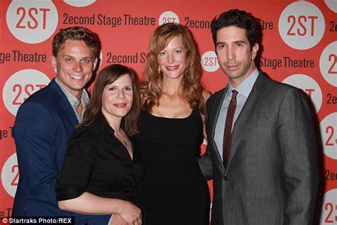 David Schwimmer Makes Rare Appearance With Wife Zoe Buckman For Sex