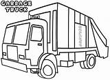 Truck Garbage Coloringhome Blippi Loader sketch template