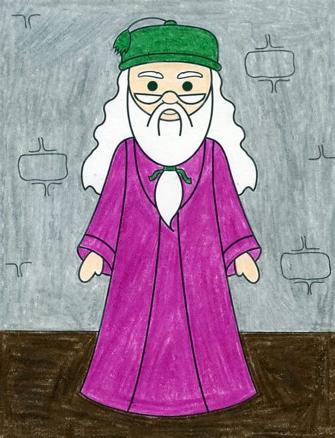 draw dumbledore art projects  kids