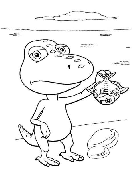 dinosaur train coloring pages printable train coloring pages