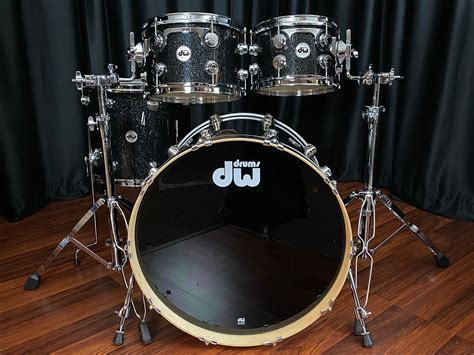 dw drums collectors series drum workshop pure maple  blue moonstone