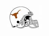 Texas Coloring Longhorn Longhorns Football Pages Clipart Helmet Popular Horns Library Coloringhome sketch template