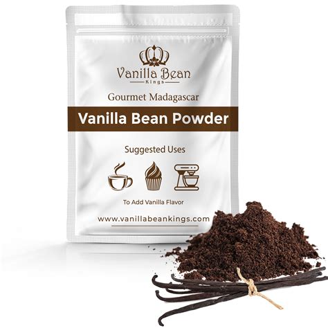 vanilla bean powder  pure ground madagascar vanilla powder