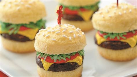 cheeseburger cupcakes are a thing and we have the full