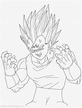 Vegeta Majin Pngkey Xcolorings Dbz 83k 820px sketch template