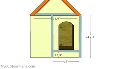 insulated dog house plans myoutdoorplans  woodworking plans  projects diy shed