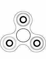 Spinner Fidget Coloring Pages Printable Categories sketch template
