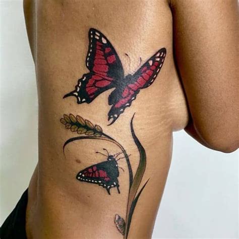 35 gorgeous butterfly tattoo designs for women 2021 in 2021