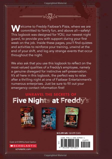 Five Nights At Freddy S Survival Logbook Full Preview Album On