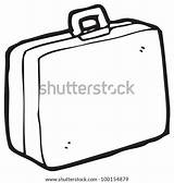 Cartoon Suitcase Briefcase Shutterstock Stock Search Vendee Holiday Login sketch template