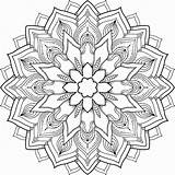 Coloring Mandalas Malvorlagen Schneeflocken Gcssi sketch template