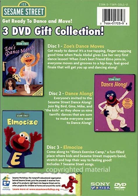 Sesame Street 3 Dvd T Collection Dvd 2005 Dvd Empire