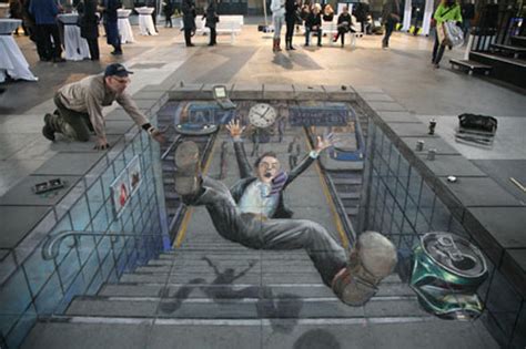 favorite collection highest rated illusions 3d chalk drawings illusions
