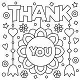 Thank Coloring Pages Printable Onlycoloringpages sketch template