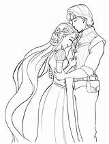 Coloring Pages Wedding Disney Rapunzel Printable Dress Drawing Marriage Princess Rocks Színez Color Adult Getdrawings Book Veil Getcolorings Sheets Couple sketch template