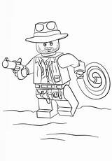 Indiana Lego Jones Coloring Pages Printable Print Supercoloring Coloriage Colouring Color Kids Patrol Gratuit Popular sketch template