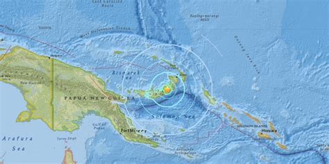 Papua New Guinea Hit By 6 6 Earthquake Fox News