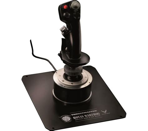 buy thrustmaster warthog flight stick black  delivery currys