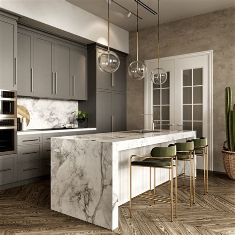 marble kitchen interior design ideas