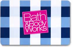 gift cards  info bath body works