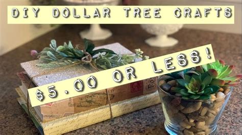 dollar tree diy minute crafts   dollar