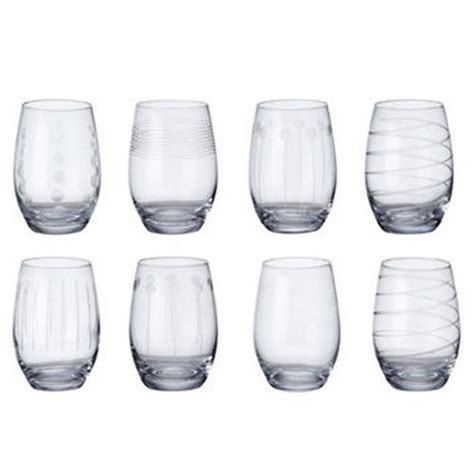 Hudson S Bay 30 Mikasa Cheers 8 Piece Stemless Wine Glass Set 50