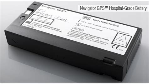 rmd navigator gps battery pack minogue medical