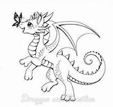 Coloring Dragon Pages Cute Baby Deviantart Dragonsandbeasties Drawing Inktober Happy Colouring Dragons Drawings Kids Adult Books Animal Color Little Printable sketch template