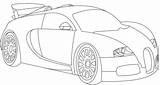 Coloring Pages Bugatti Veyron Getdrawings Getcolorings Color sketch template