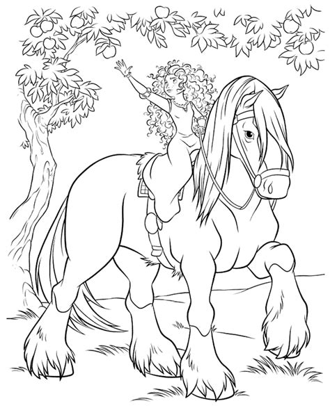 brave coloring pages minister coloring