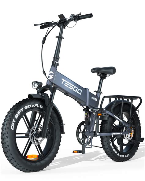 buy tesgo folding electric bike  adults  hummer pro