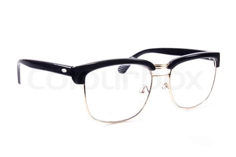 eyeglasses isolated on white background stock image