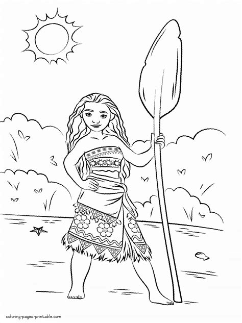 disney printable coloring pages moana coloring pages printablecom