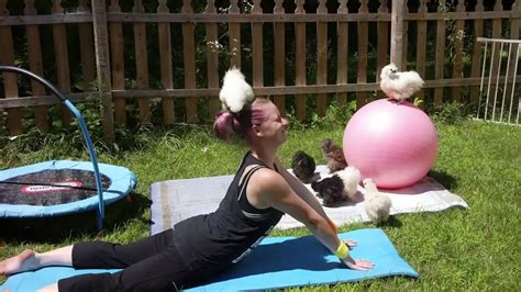 chicken yoga youtube